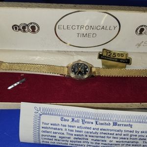 Venage gold toned watch